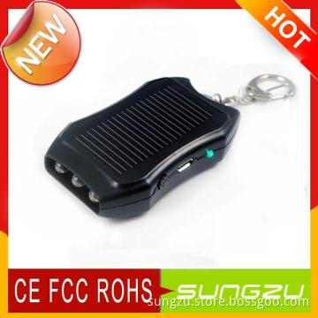 Mini Solar Charger with Keychain /Solar Rechargeable Bank Charger